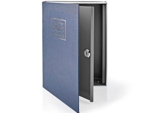 Βιβλίο – χρηματοκιβώτιο ασφαλείας Nedis BOOKSEDS01BU