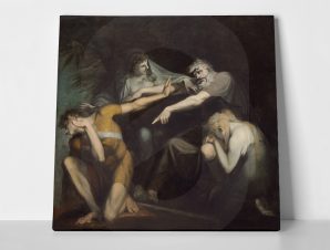 Πίνακας σε καμβά FUSELLI – OEDIPUS CURSING HIS SON
