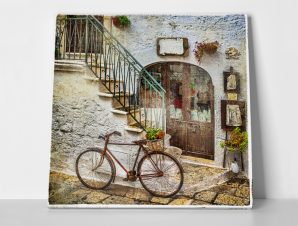 Πίνακας σε καμβά OLD STREETS OF ITALY