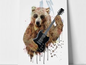 Πίνακας ROCK AND ROLL BEAR