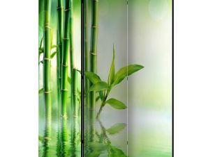 Διαχωριστικό με 3 τμήματα – Green Bamboo [Room Dividers] 135×172