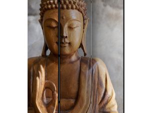 Διαχωριστικό με 3 τμήματα – Buddha [Room Dividers] 135×172