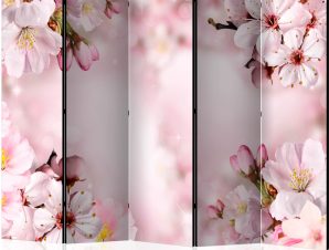 Διαχωριστικό με 5 τμήματα – Spring Cherry Blossom II [Room Dividers]