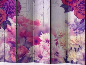 Διαχωριστικό με 5 τμήματα – Flowers Memories II [Room Dividers]