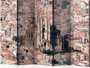 Διαχωριστικό με 5 τμήματα – Heart of Barcelona II [Room Dividers]