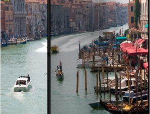 Διαχωριστικό με 3 τμήματα – The Grand Canal in Venice, Italy [Room Dividers]