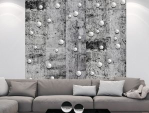 Φωτοταπετσαρία – Pearls on Concrete 50×1000