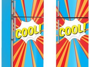 Cool!, Κόμικ, Αυτοκόλλητα ψυγείου, 50 x 85 εκ.
