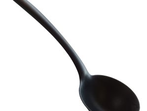 Geor Κουτάλα Βαθιά Αντικολλητική Nylon Fiberglass Black 30cm