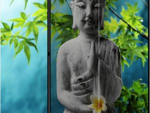 Διαχωριστικό με 3 τμήματα – Buddha: Beauty of Meditation [Room Dividers]