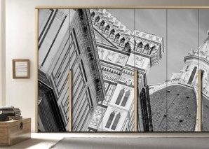 Φλωρεντία, Πόλεις – Ταξίδια, Αυτοκόλλητα ντουλάπας, 100 x 100 εκ.