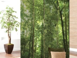 Καταπράσινο δάσος, Φύση, Παραβάν, 80 x 180 εκ. [Δίφυλλο]