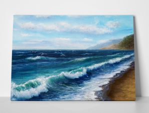 Πίνακας WAVE AT THE BEACH