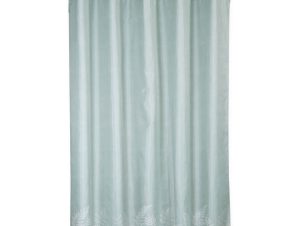 Κουρτίνα Μπάνιου (180×180) Με Τρουκς Nef-Nef Assia Mint