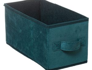 Κουτί Αποθήκευσης (15x31x15) F-V Velvet Storage Blue 173699B